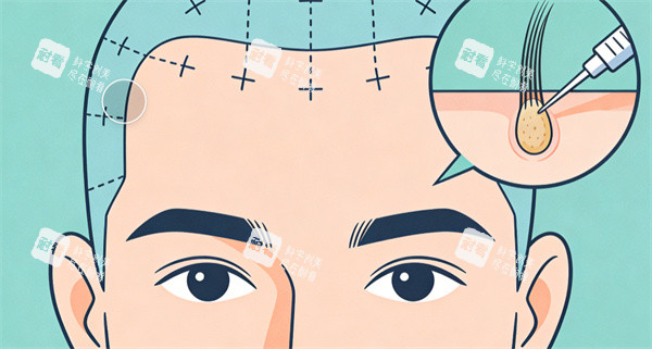 发际线手术卡通图片 发际线手术卡通图片