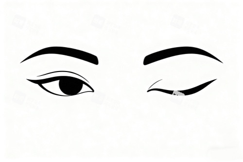 割双眼皮成果