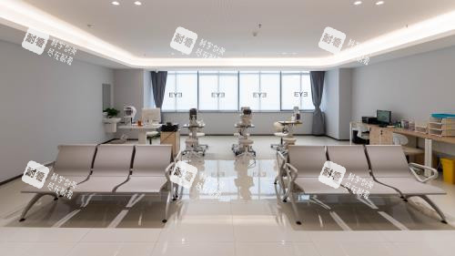 重庆爱尔眼科大厅等候区