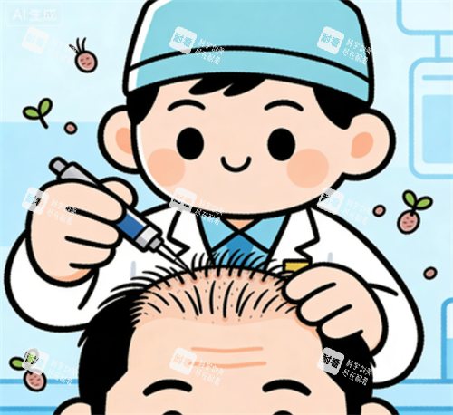 发际线植发示意图