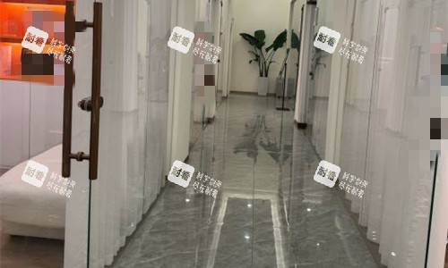 成都华生铂悦医疗美容走廊图