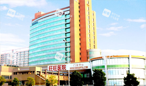 长沙旺旺医院大楼外观