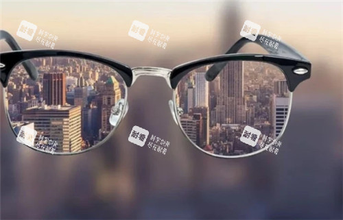 近视眼视力表现图