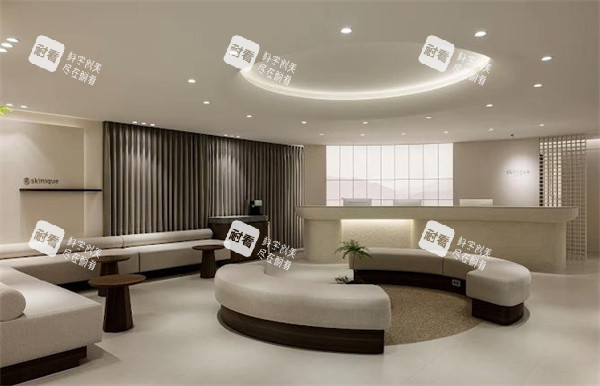 韩国skinique皮肤科的前台