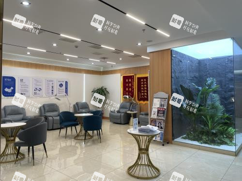 哈尔滨碧莲盛植发休息区环境