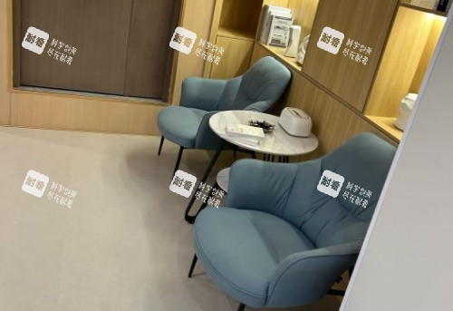 郑州喜丽整形等待区示意图