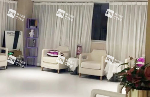 广州医选医疗美容休息区