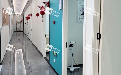 温州森海植发专科走廊示意图