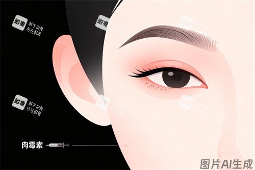 面部注射针剂卡通图展示