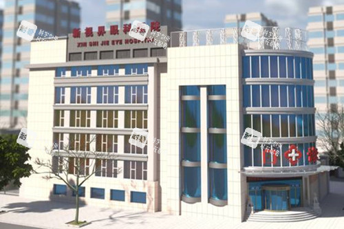 上海新视界眼科外景模型图