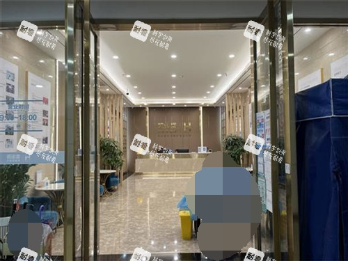 深圳碧莲盛植发入口环境