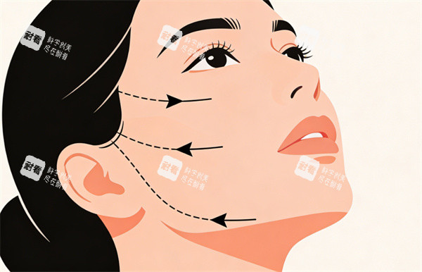 紧致提升卡通图片展示