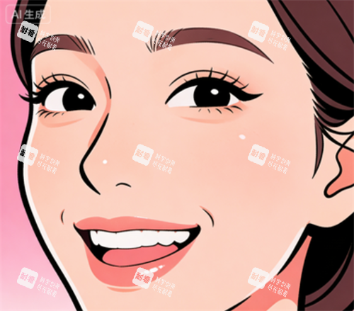 面部提升卡通图