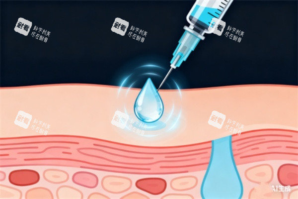 注射针剂卡通展示图