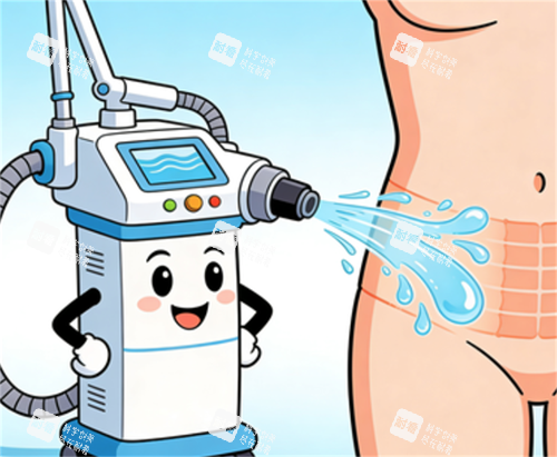 水动力吸脂过程图
