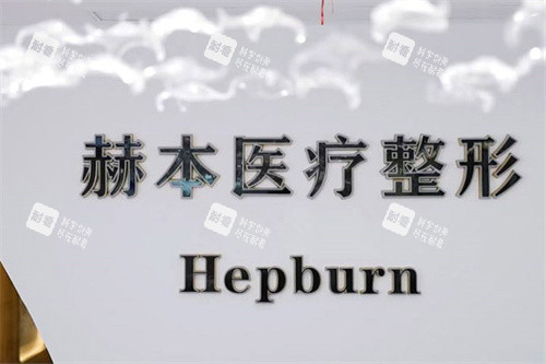 扬州赫本医疗美容logo墙