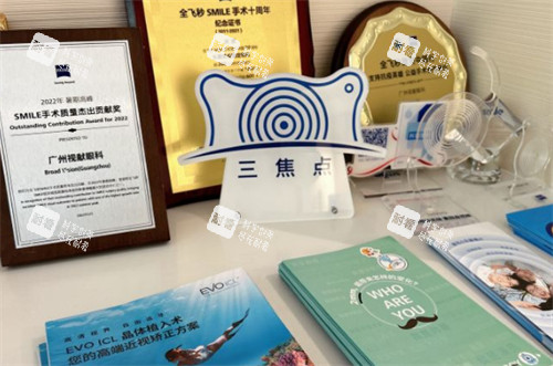 广州视献眼科荣誉证书图片 广州视献眼科荣誉证书图片