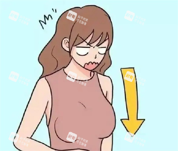 胸部下垂图片
