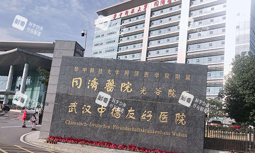 武汉同济医学院医院门头图 武汉同济医学院医院门头图