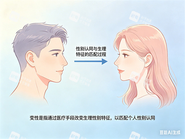 变性手术性别重置性别认同漫画图