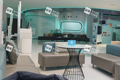 成都睛彩眼科等候区图
