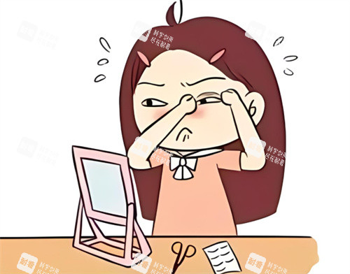 双眼皮埋线术后恢复图