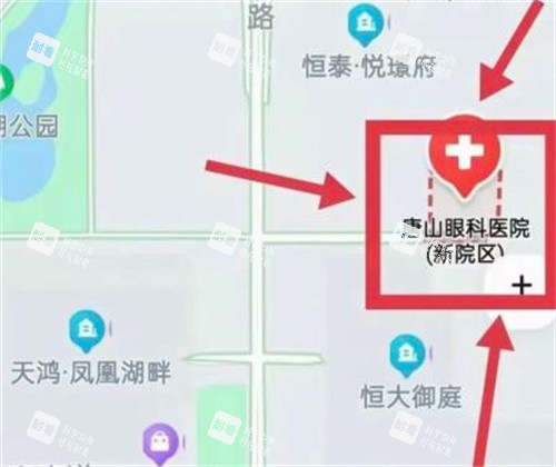 唐山市眼科医院地址导航图