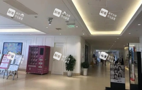 成都画美医院大厅示意图