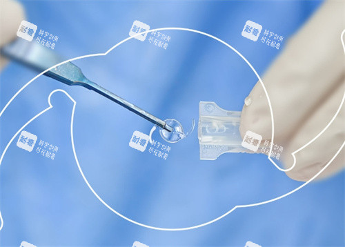 强生ICB00晶体实物取出 强生ICB00晶体实物取出