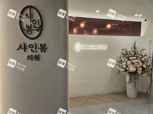 韩国Shinebom皮肤科logo