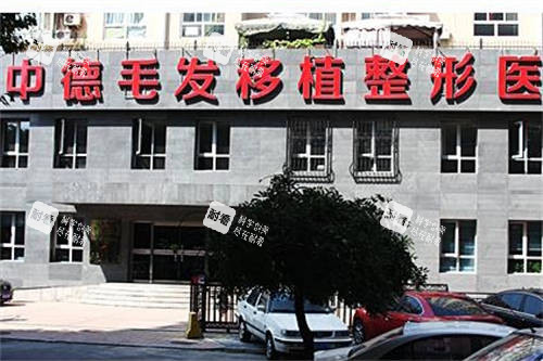 北京中德毛发移植医院招牌