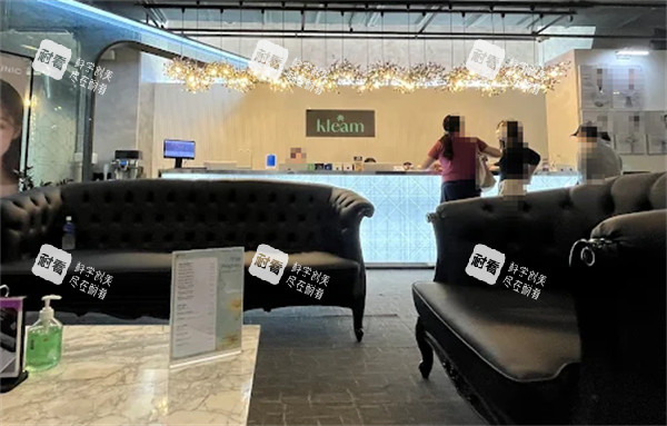 韩国可丽kleam弘大店前台环境 韩国可丽kleam弘大店前台环境
