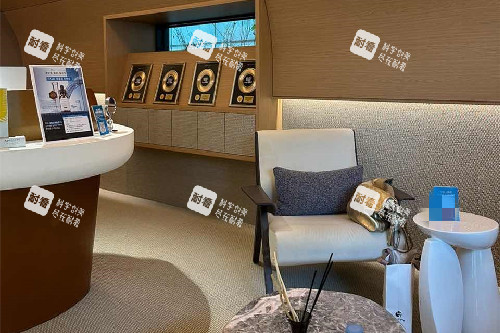 韩国金薇整形医院候诊区