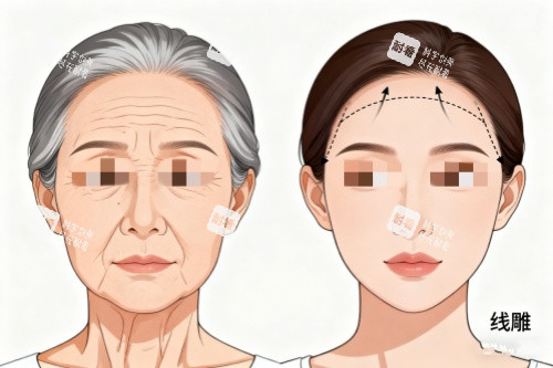 埋线提升前后对比图.jpg 埋线提升前后对比图.jpg