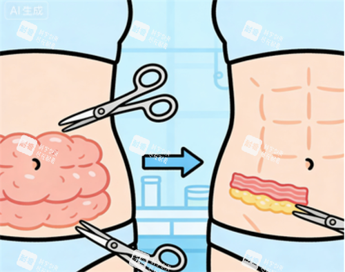 腹壁成形术后的成效.png 腹壁成形术后的成效.png