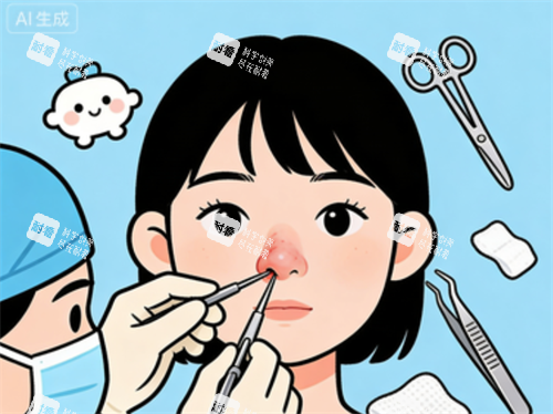 鼻修复手术卡通图.png