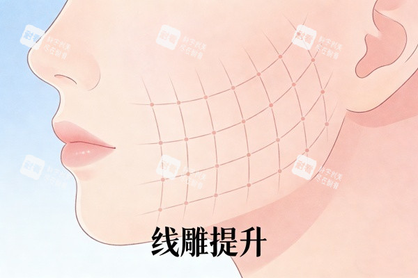 面部埋线提升卡通图.jpg 面部埋线提升卡通图.jpg