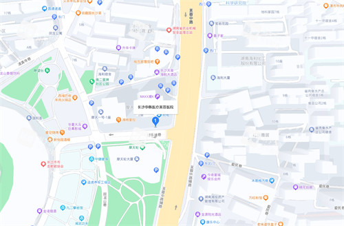 长沙华韩华美整形地图位置.jpg 长沙华韩华美整形地图位置.jpg