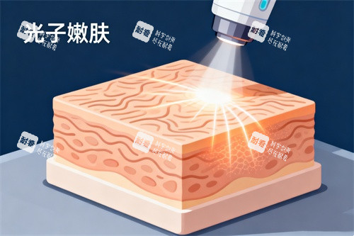 皮肤做光子嫩肤卡通图.jpg 皮肤做光子嫩肤卡通图.jpg