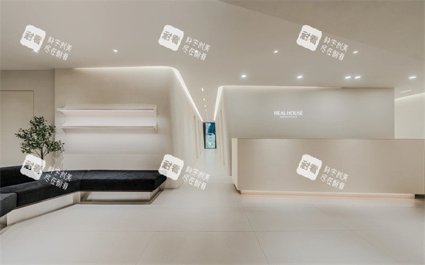 韩国HealHouse皮肤科江南店大厅前台.jpg 韩国HealHouse皮肤科江南店大厅前台.jpg