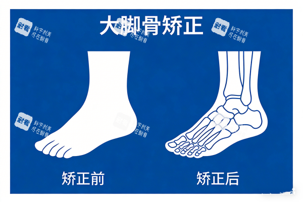 大脚骨矫正卡通图一览.png 大脚骨矫正卡通图一览.png