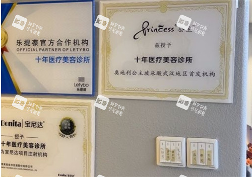 武汉十年医疗美容部分资质展示.jpg 武汉十年医疗美容部分资质展示.jpg