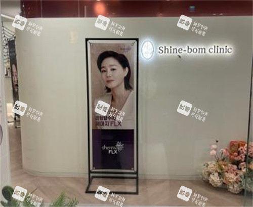 韩国Shinebom皮肤科logo墙图片.jpg